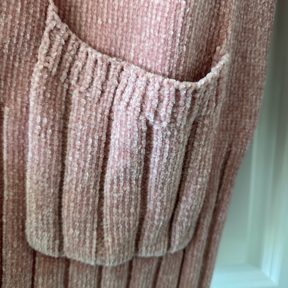 Seven7 Women's Blush Open-Front Chenille Cardigan - Picture 3 of 5